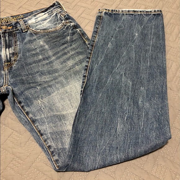 AMERICAN EAGLE MEN’s JEANS!32x34 ORIGINALSTRAIGHT.STYLISH LIKE NEW!☆ - Picture 6 of 9